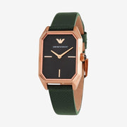 Emporio Armani Quartz Black Mother of Pearl Ladies Watch AR11149
