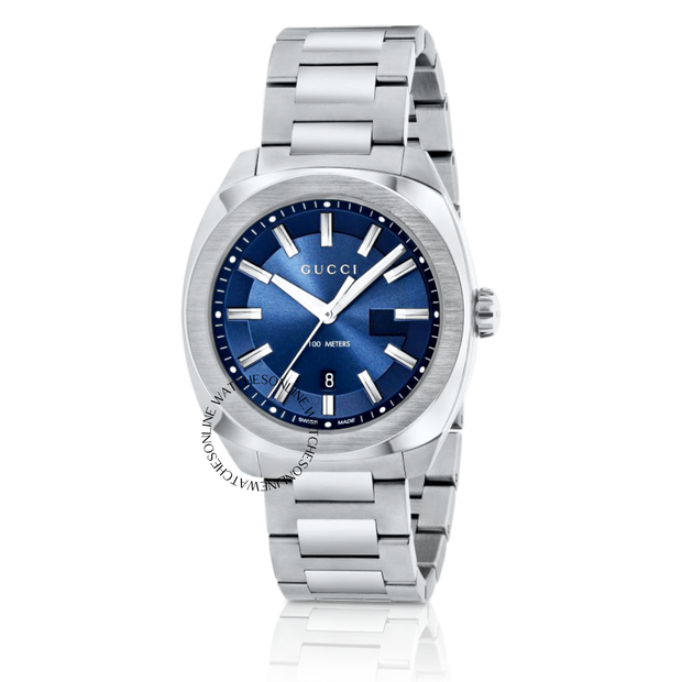 Gucci GG2570 Blue Dial Men's Watch YA142303