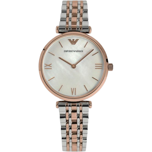 Emporio Armani Classic Mother Of Pearl Dial Ladies Watch AR1683