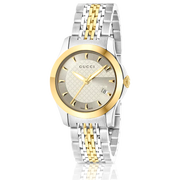 Brand: Gucci Series: G-Timeless Model: YA1264126 Gender: Ladies Movement: Quartz Water Resistance: 50 meters / 165 feet Features: Gold, Stainless Steel