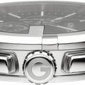 Brand: Gucci Series: Dive Model: YA101204 Gender: Men's Movement: Quartz Water Resistance: 50 meters / 165 feet Features: Chronograph, Stainless Steel, Analog
