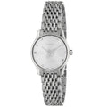 Brand: Gucci Series: G-Timeless Model: YA1265019 Gender: Ladies Movement: Quartz Water Resistance: 30 meters / 100 feet Features: Stainless Steel, Analog