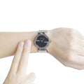 Brand: Gucci Series: Interlocking Model: YA133502 Gender: Ladies Movement: Quartz Water Resistance: 50 meters / 165 feet Features: Stainless Steel