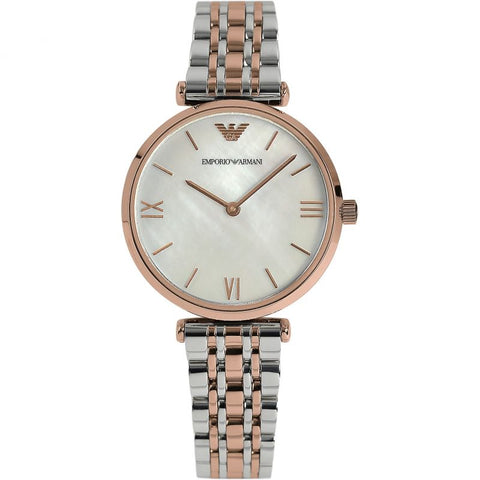Emporio Armani Classic Mother Of Pearl Dial Ladies Watch AR1683