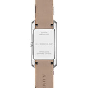 Burberry The Pioneer Silver Check-stamped BU9406