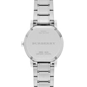 Brand: Burberry Series: The City Model: BU9901 Gender: Men's Movement: Quartz Water Resistance: 50 meters / 165 feet Features: Stainless Steel