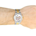 Brand: Gucci Series: G-Timeless Model: YA1264075 Gender: Men's Movement: Quartz Water Resistance: 50 meters / 165 feet Features: Gold, Stainless Steel